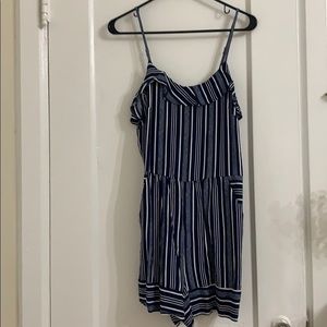 Loft striped romper